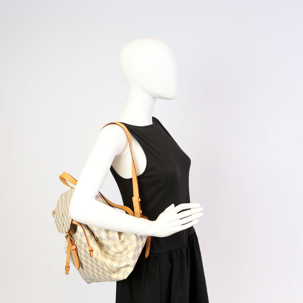 Sperone Backpack Damier Azur