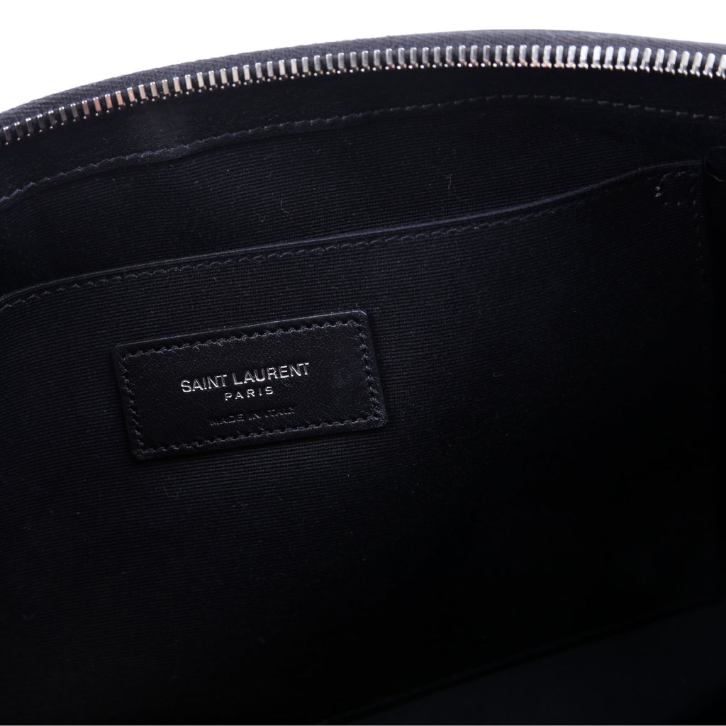 SAINT LAURENT Rive Gauche Wristlet Pouch 565722