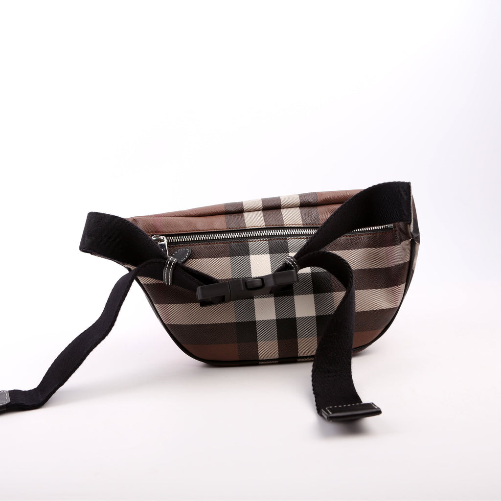 Cason Check E-Canvas Bum Bag