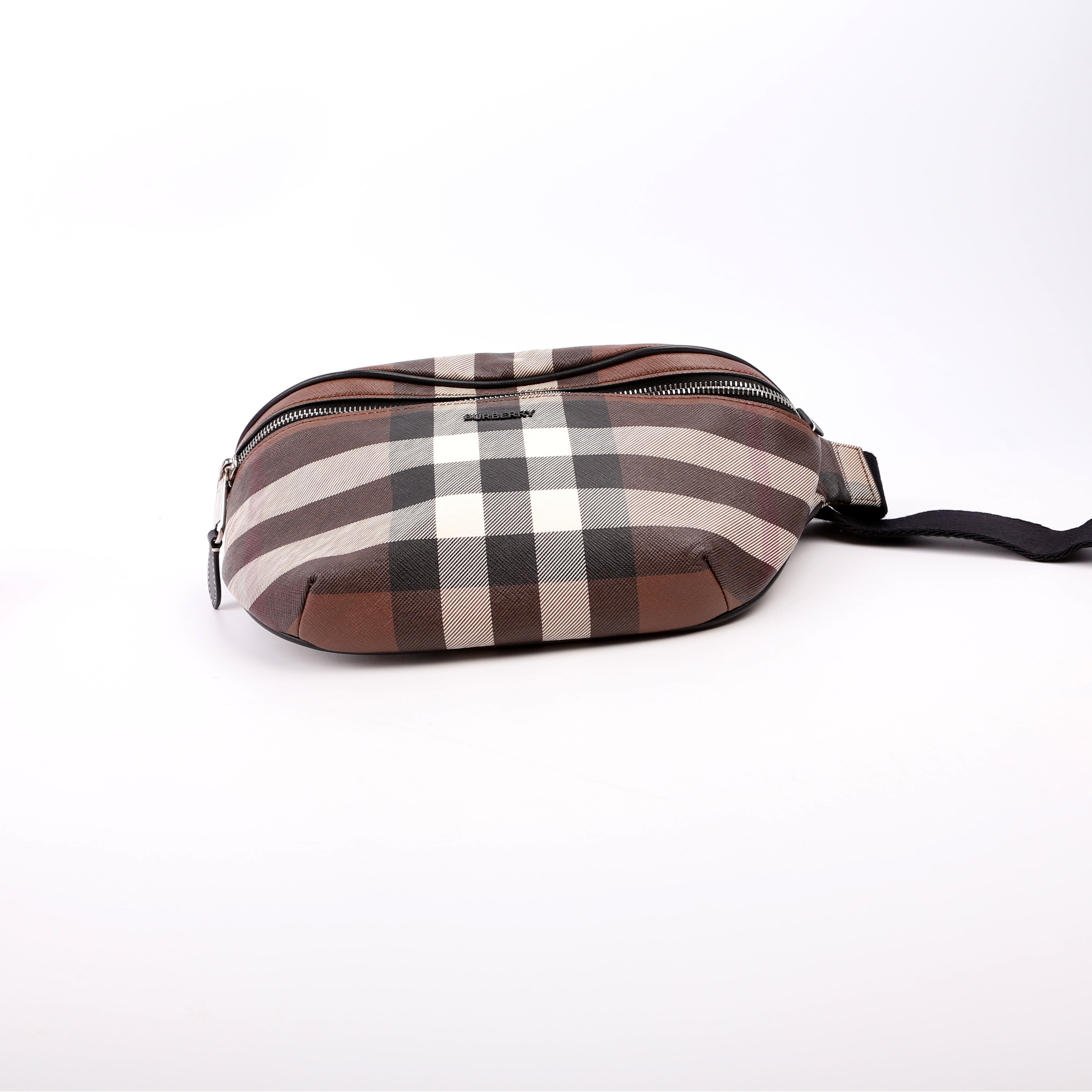 Cason Check E-Canvas Bum Bag