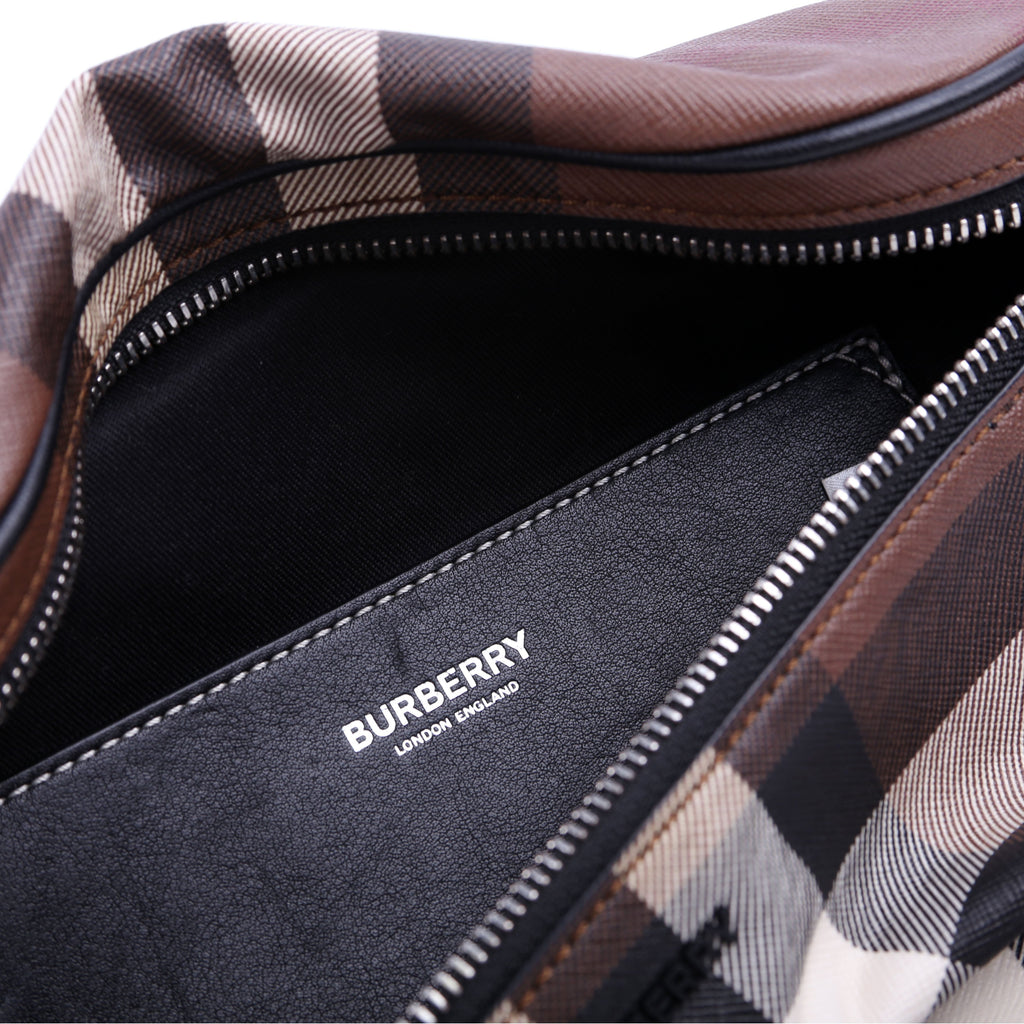 Cason Check E-Canvas Bum Bag