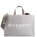 Medium G-Tote Canvas Shopping Tote Grey