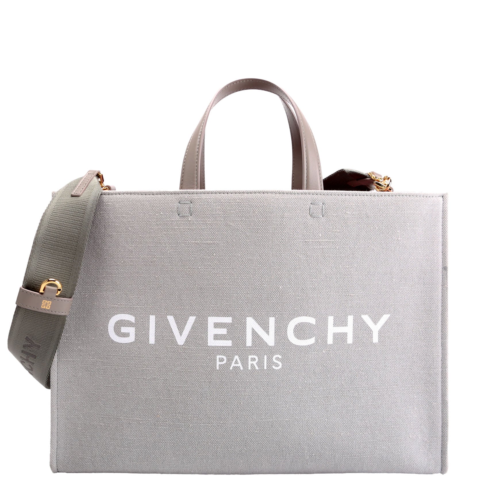 Medium G-Tote Canvas Shopping Tote Grey