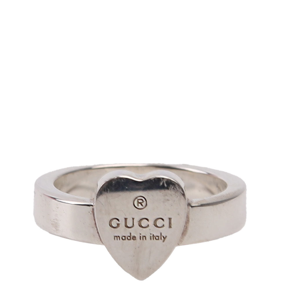 Trademark Logo Heart Ring Size 5.5 925 Silver