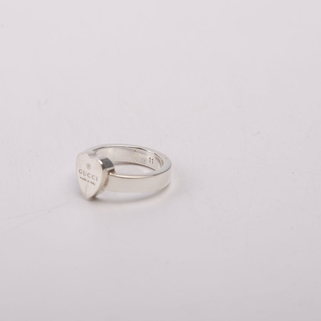 Trademark Logo Heart Ring Size 5.5 925 Silver