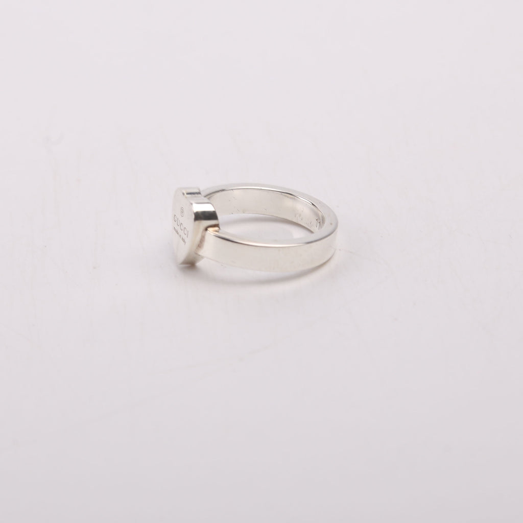 Trademark Logo Heart Ring Size 5.5 925 Silver