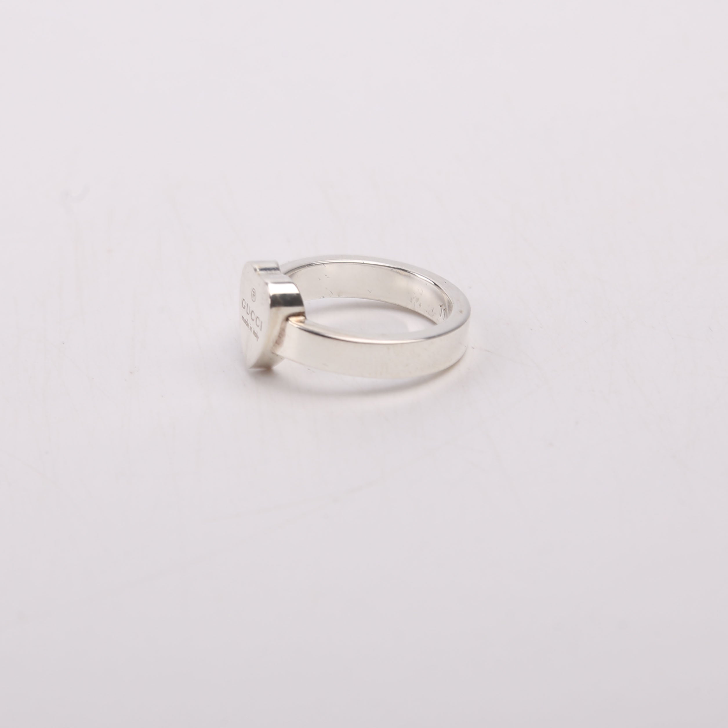Trademark Logo Heart Ring Size 5.5 925 Silver