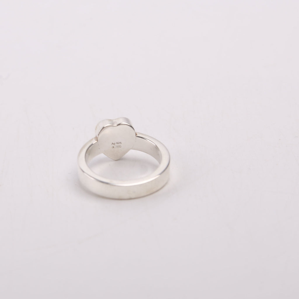 Trademark Logo Heart Ring Size 5.5 925 Silver