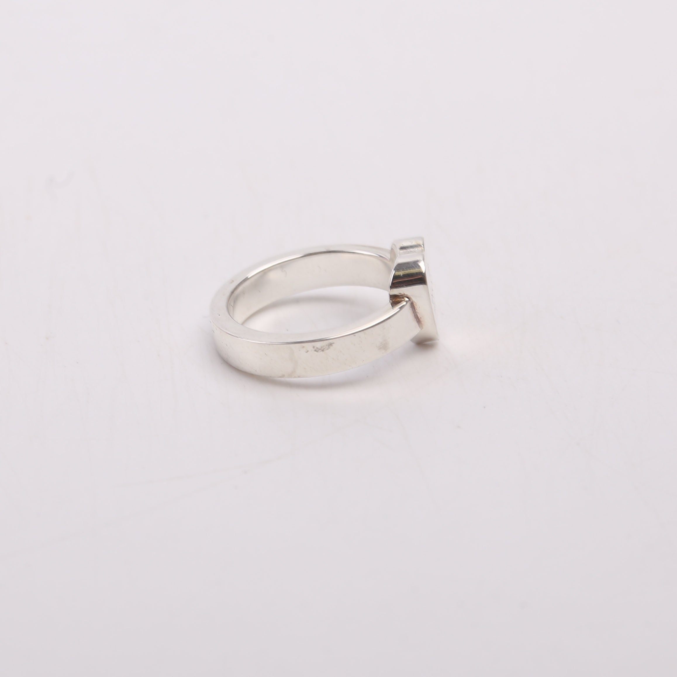Trademark Logo Heart Ring Size 5.5 925 Silver