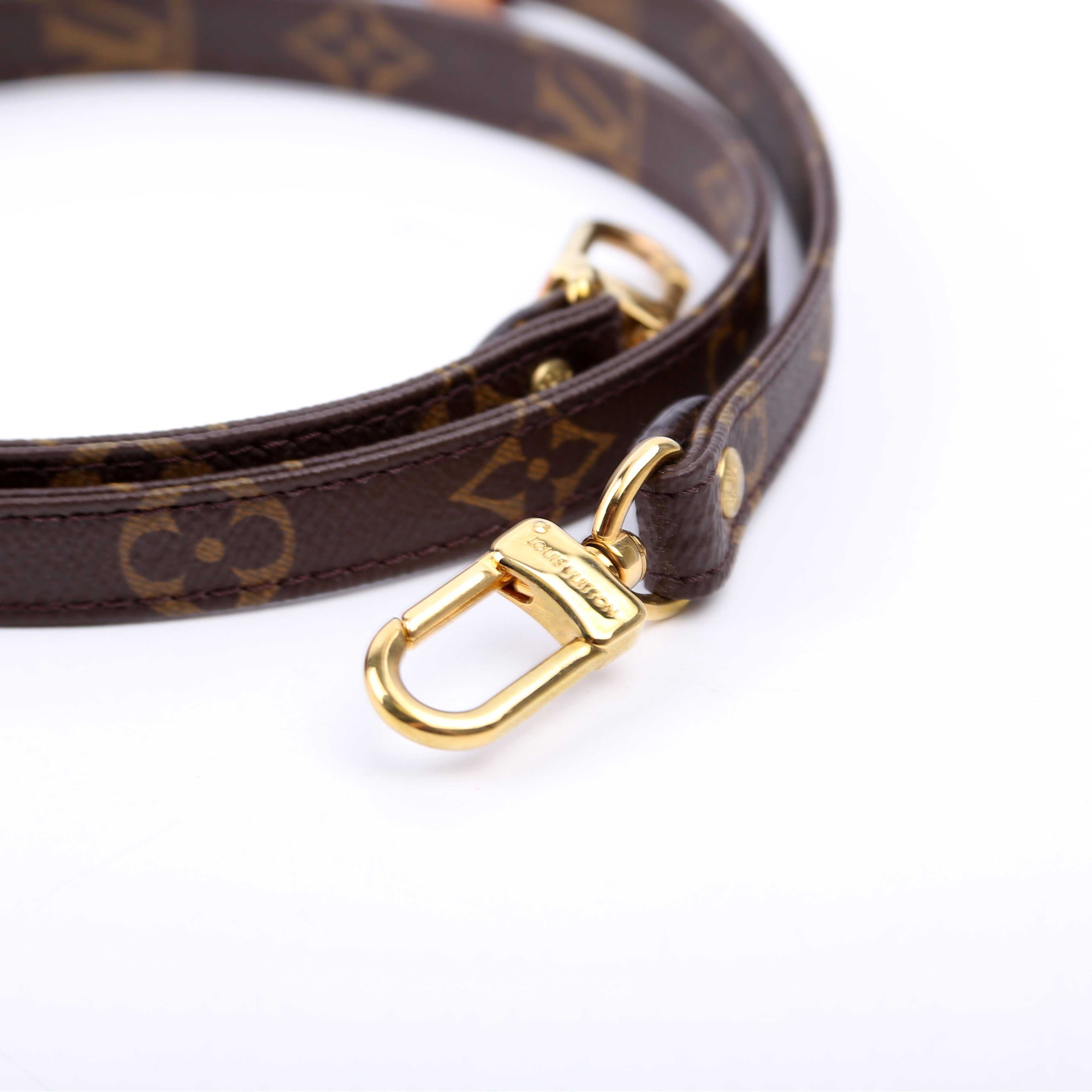 16MM Adjustable Shoulder Monogram Canvas Strap
