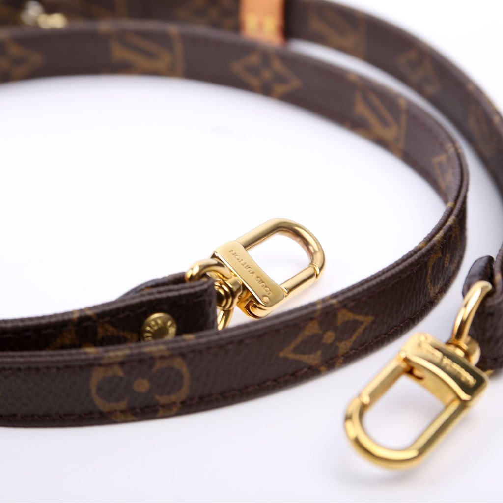16MM Adjustable Shoulder Monogram Canvas Strap