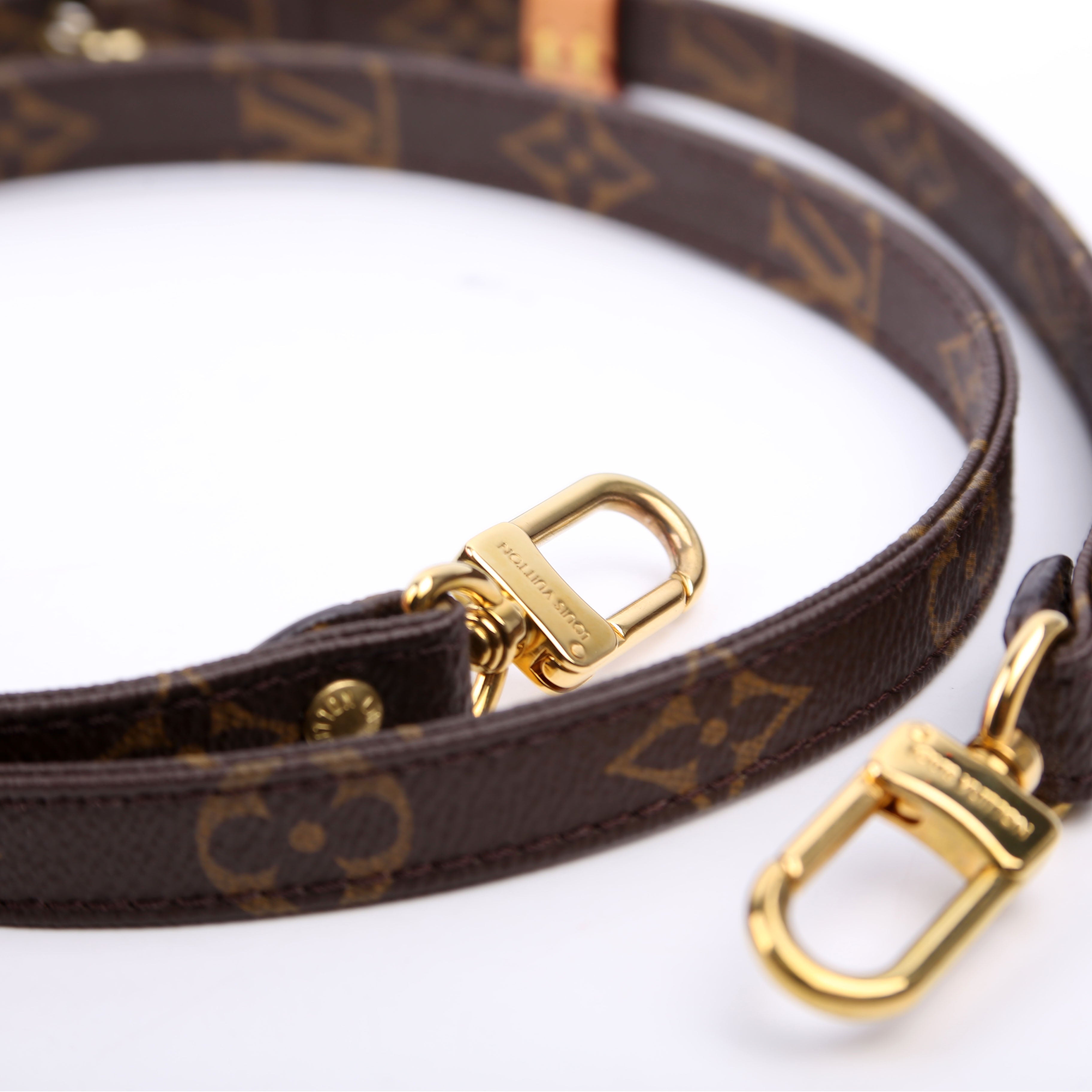 16MM Adjustable Shoulder Monogram Canvas Strap