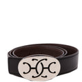 Double H Reversible Belt Size 90 Black/Brown