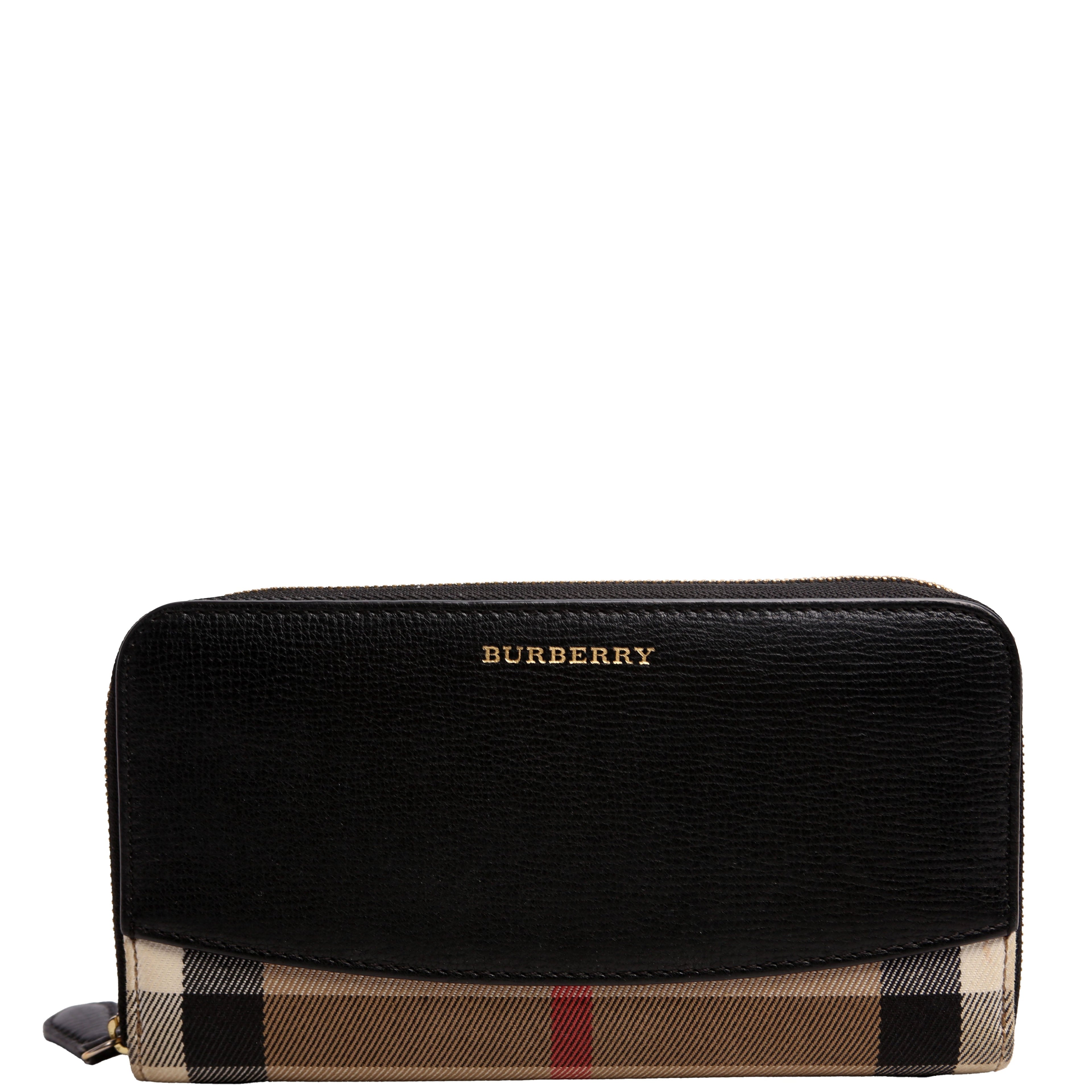 Elmore Zip Around Wallet Black