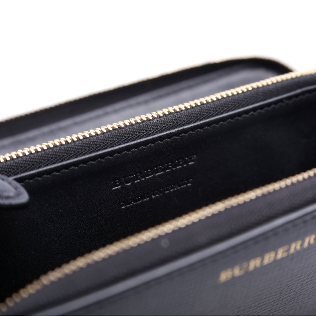 Elmore Zip Around Wallet Black