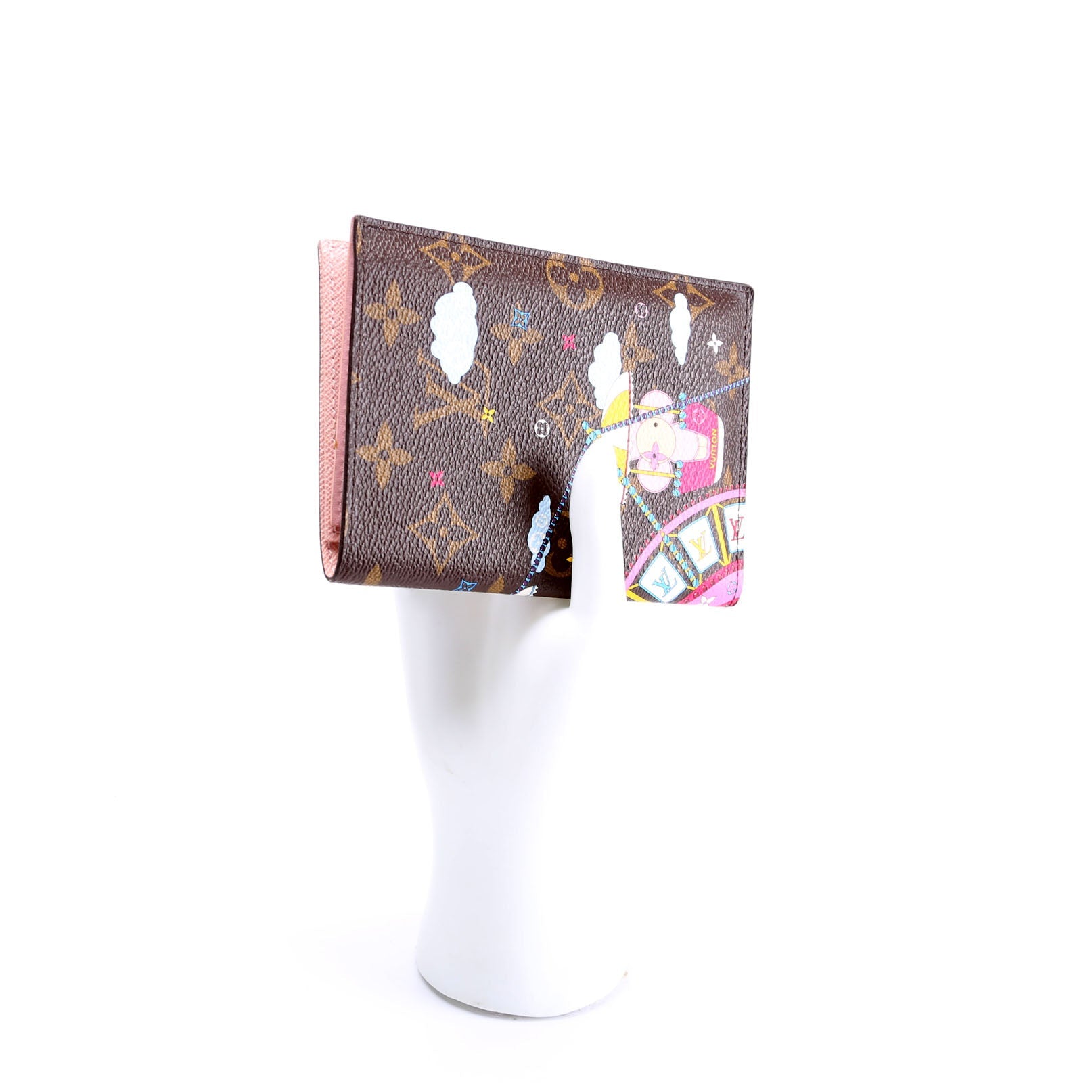 Passport Cover 2020 Christmas Animation Big Wheel Monogram