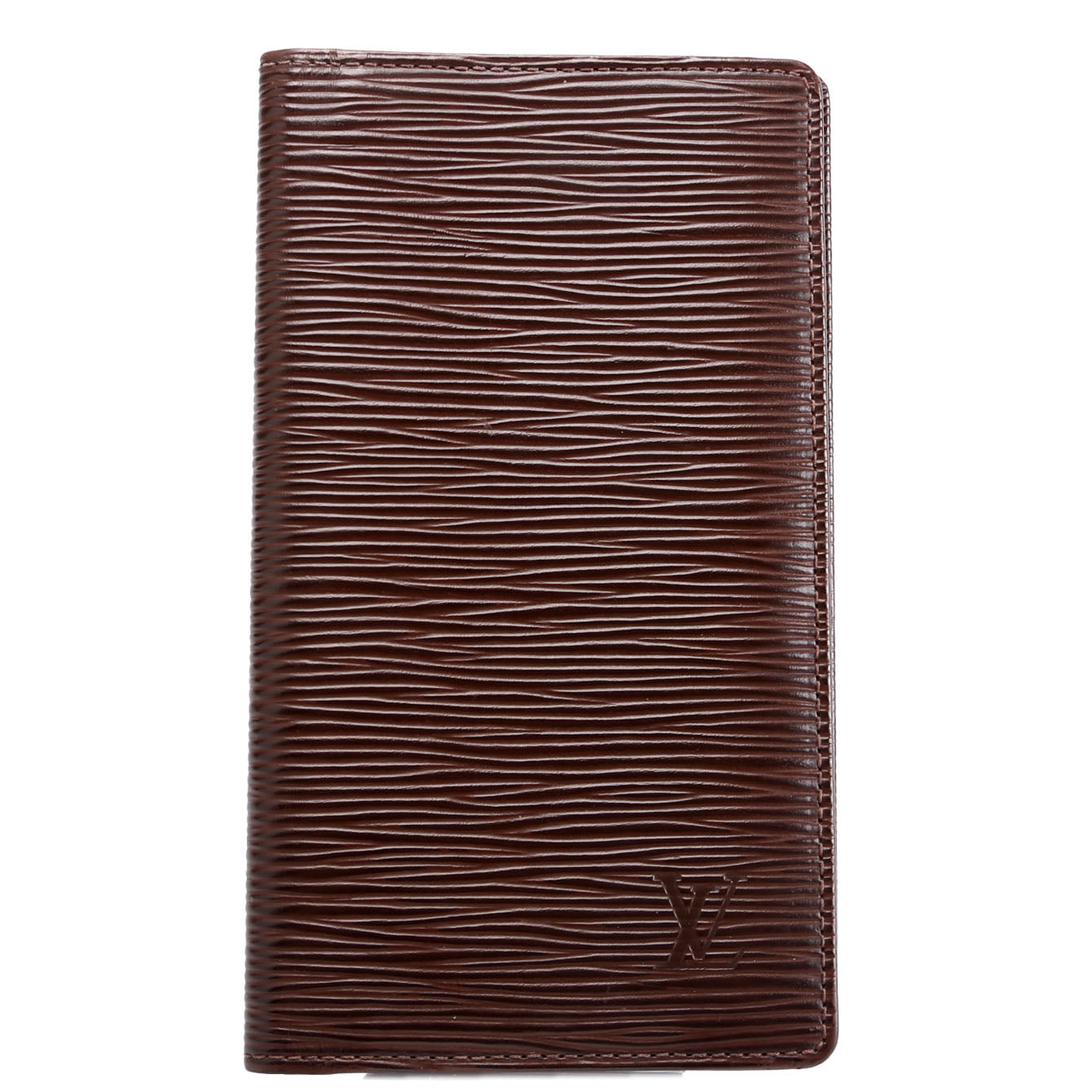 Checkbook Cover Epi Brown