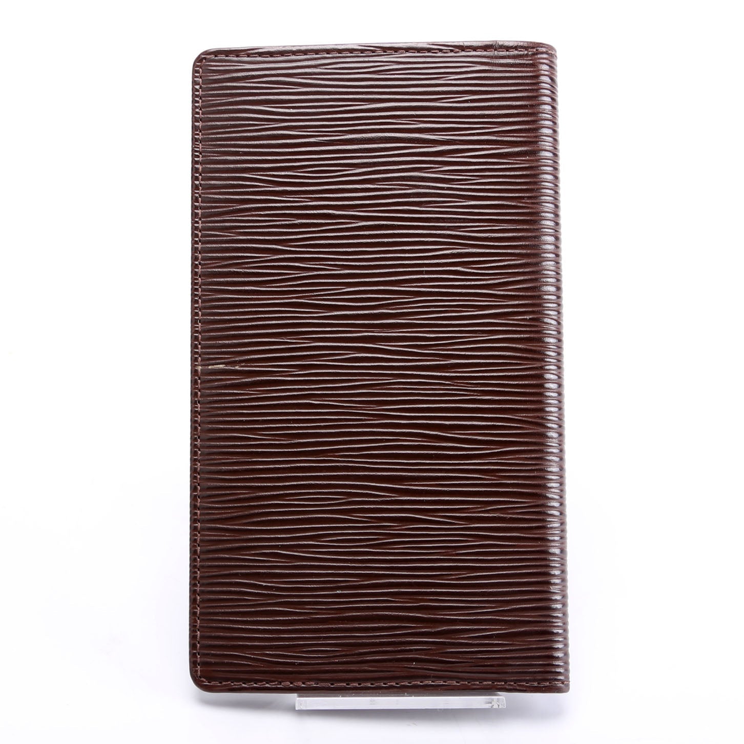 Checkbook Cover Epi Brown