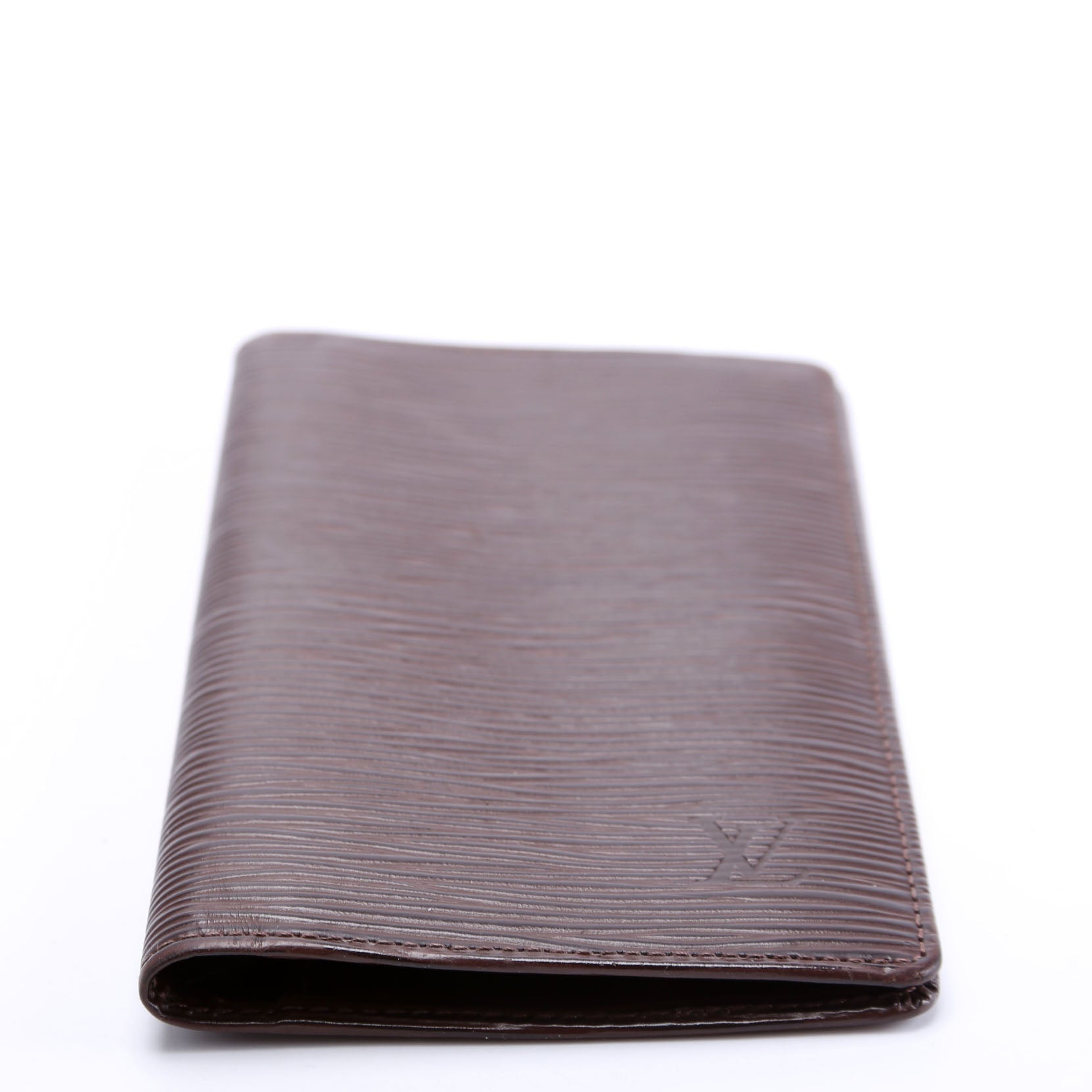 Checkbook Cover Epi Brown