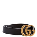 414516 GG Marmont Belt Size 100/40 Black