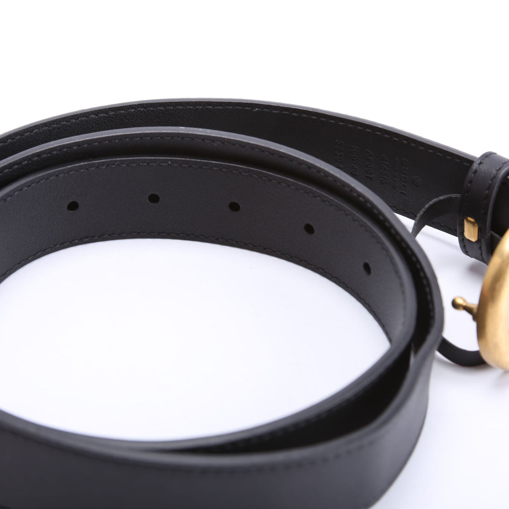 414516 GG Marmont Belt Size 100/40 Black
