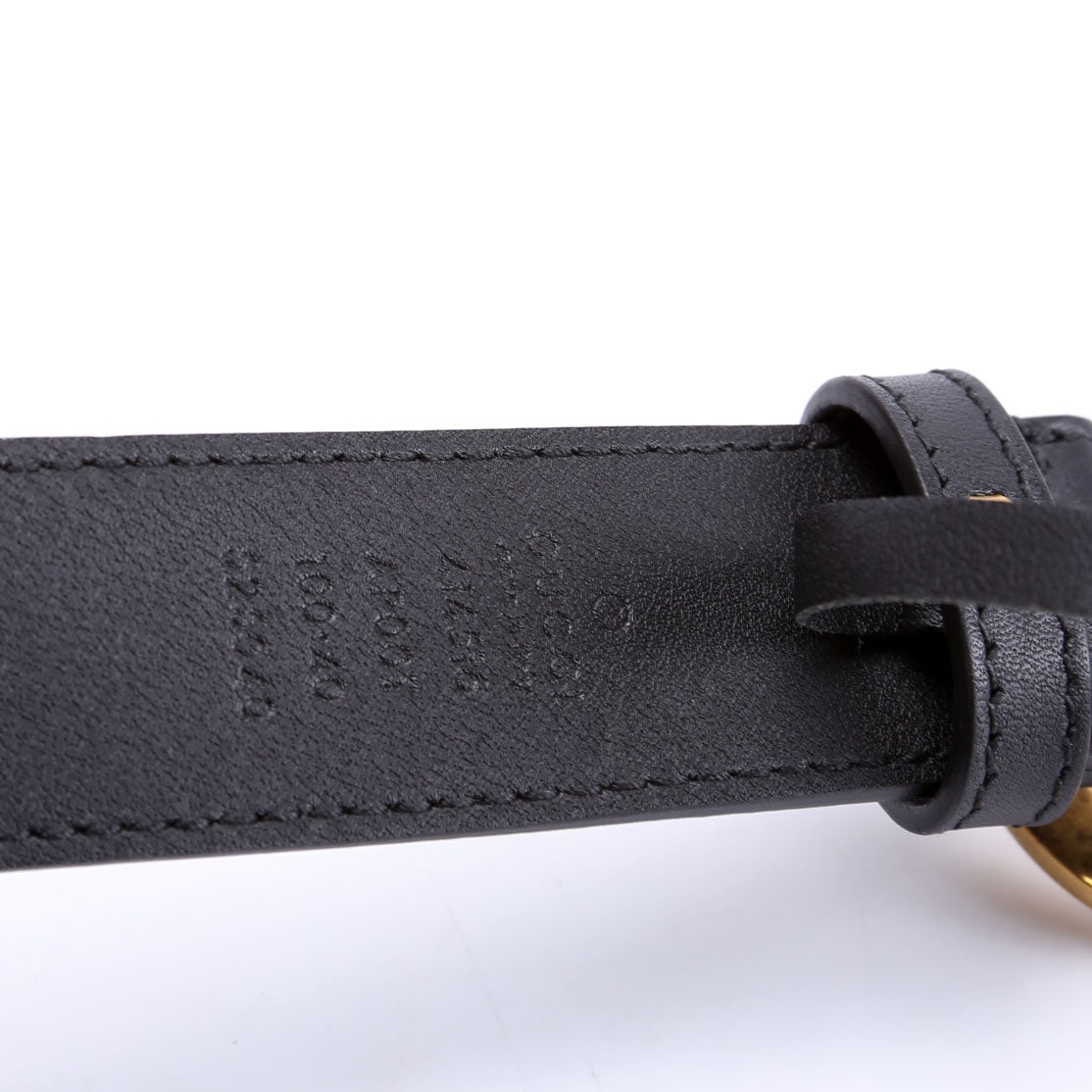 414516 GG Marmont Belt Size 100/40 Black