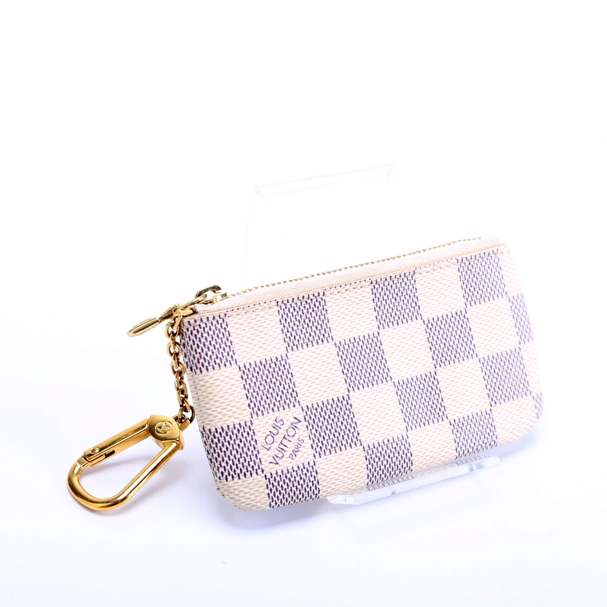 Pochette Cles Damier Azur