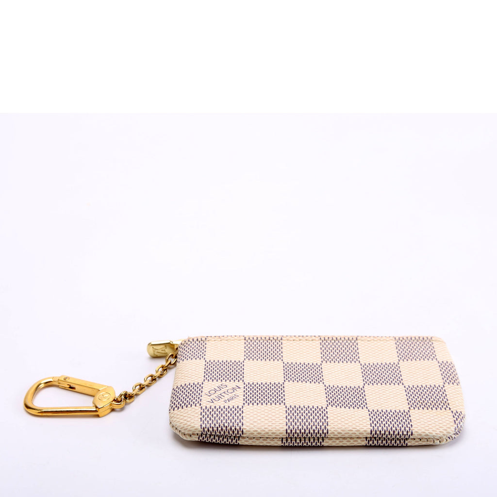Pochette Cles Damier Azur