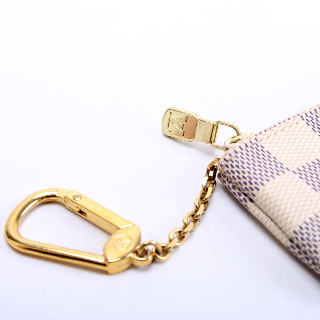 Pochette Cles Damier Azur