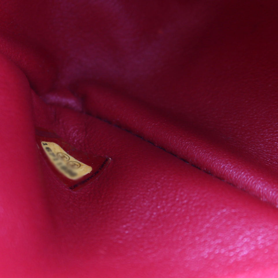 Classic Flap Jumbo Caviar 16M Red
