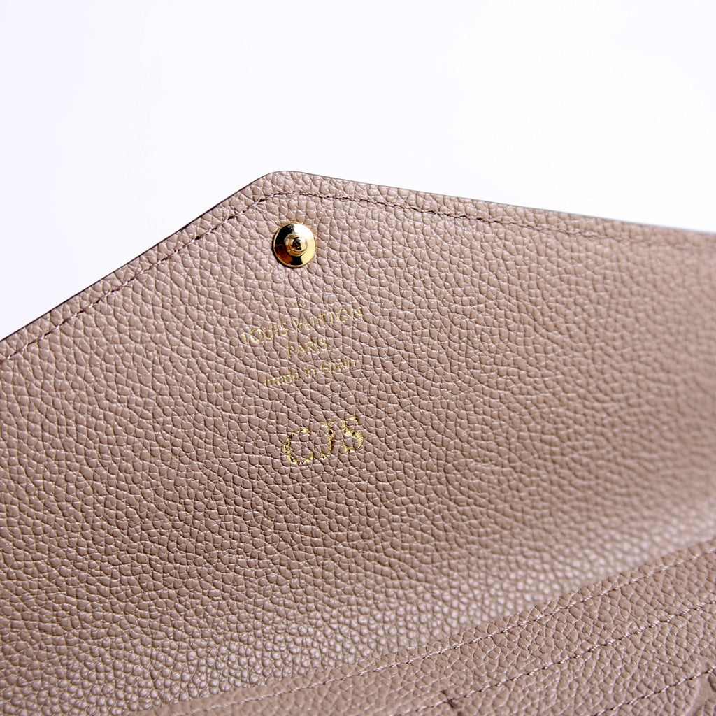 Sarah Wallet Empreinte Turtle Dove