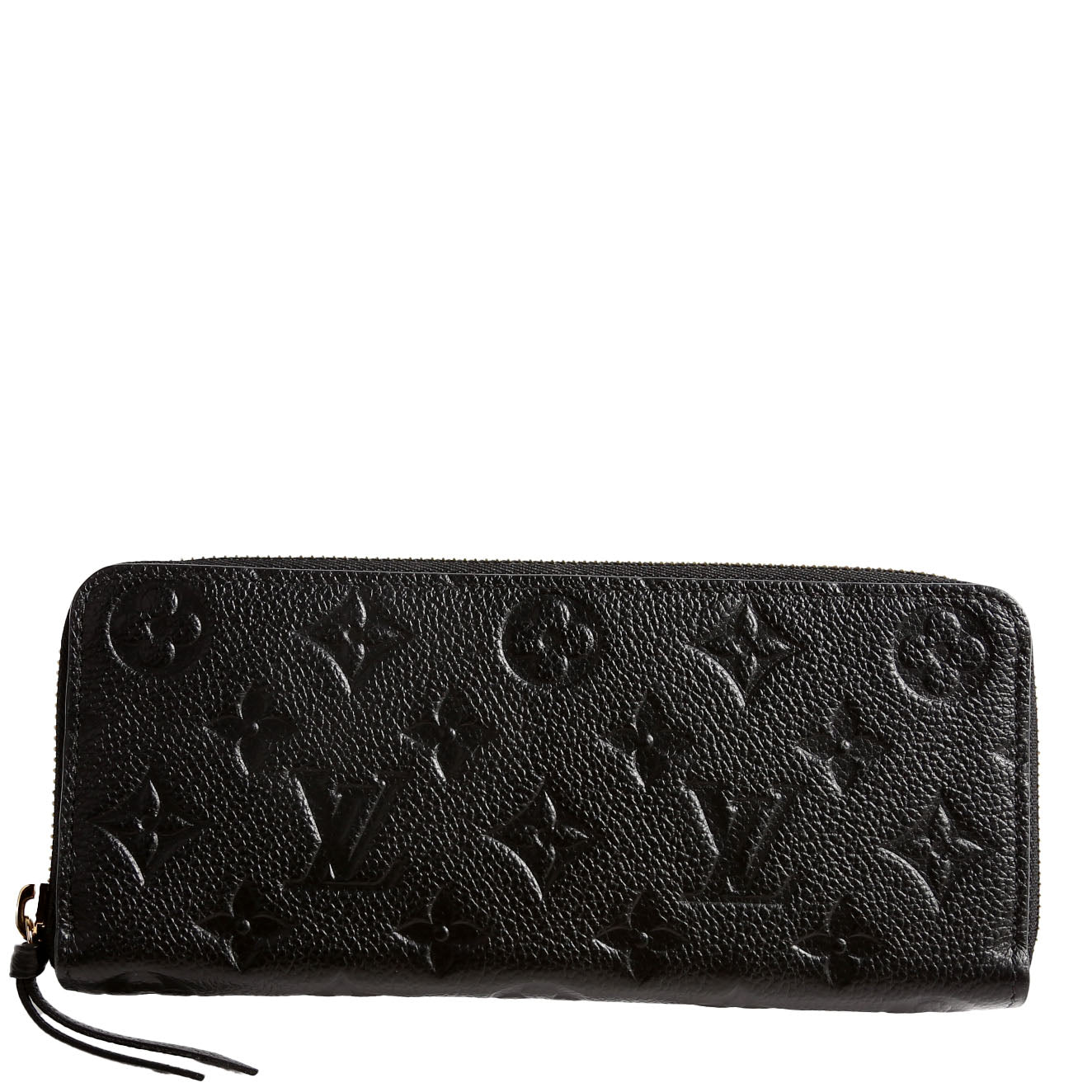 Clemence Wallet Empreinte Black
