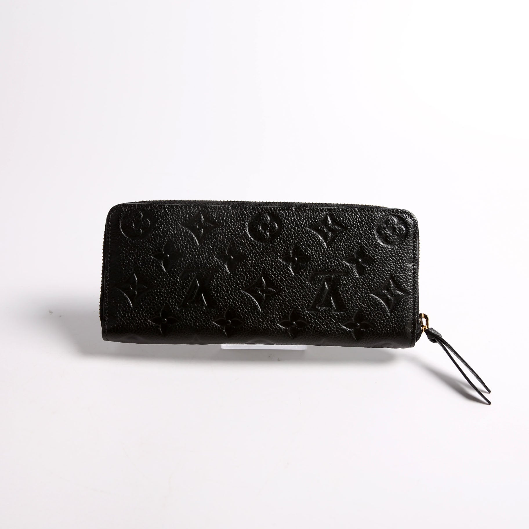 Clemence Wallet Empreinte Black