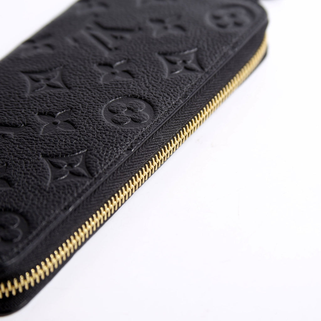 Clemence Wallet Empreinte Black