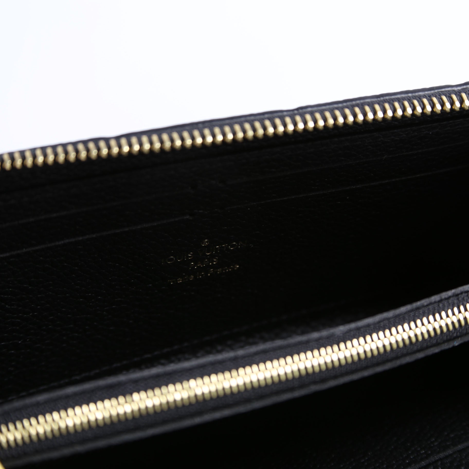 Clemence Wallet Empreinte Black