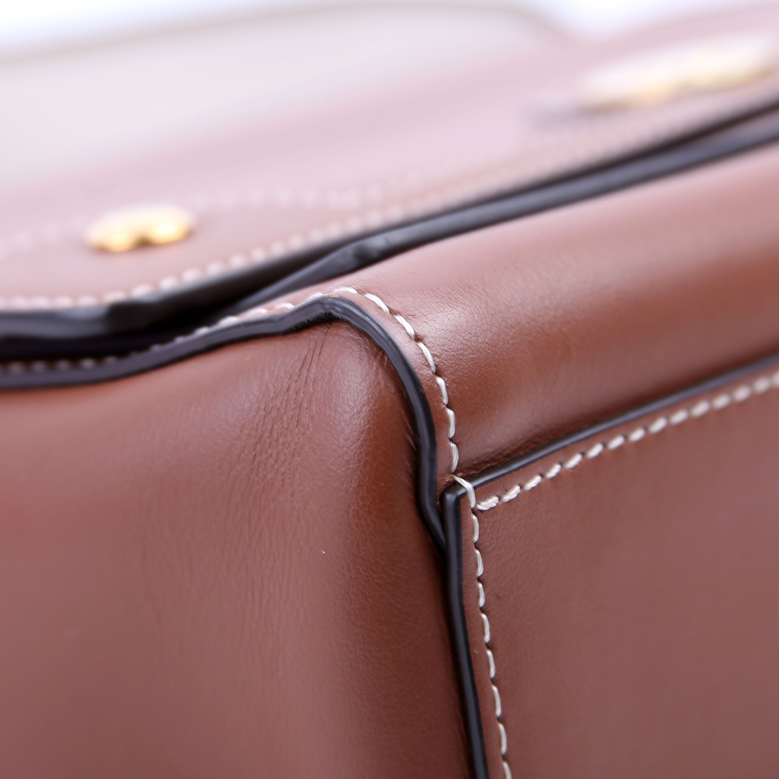 Note Crossbody Leather Brown