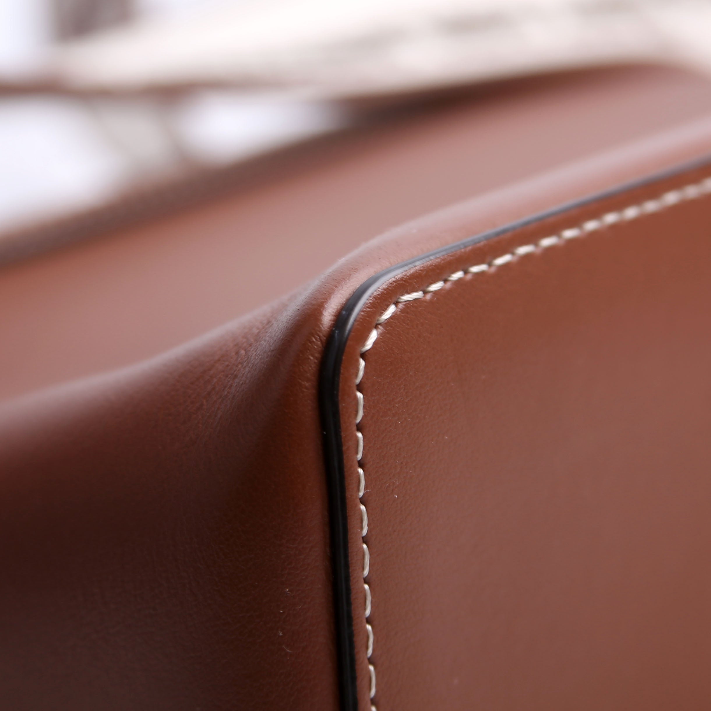 Note Crossbody Leather Brown