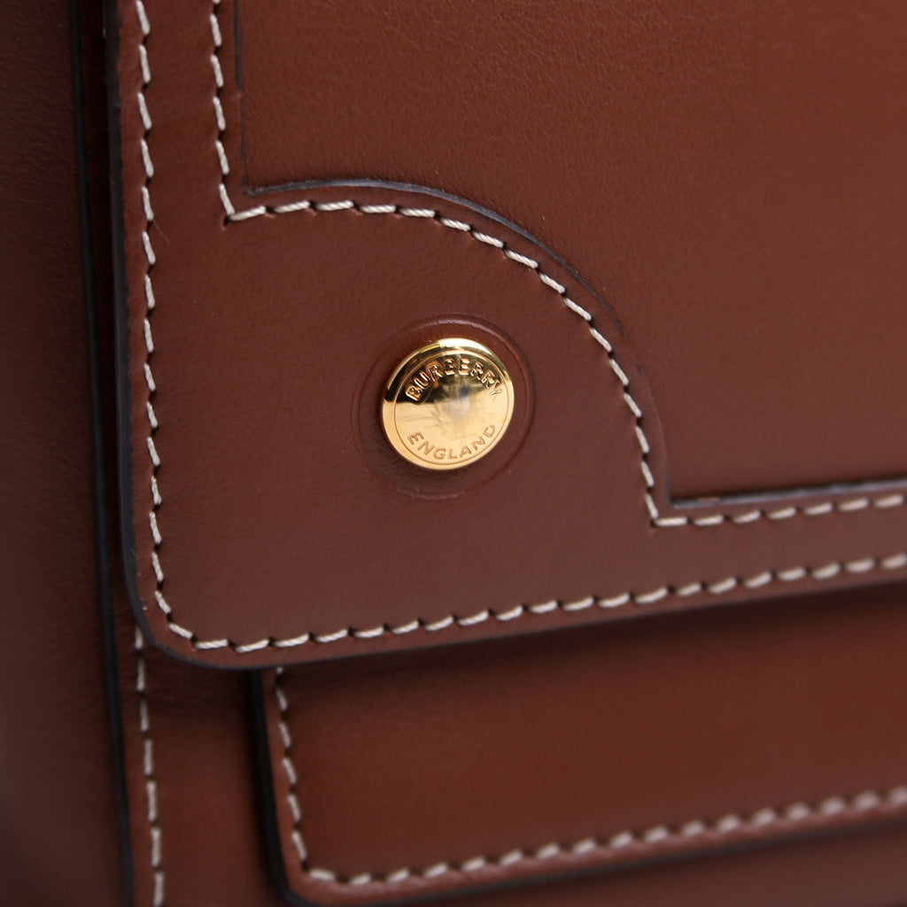 Note Crossbody Leather Brown