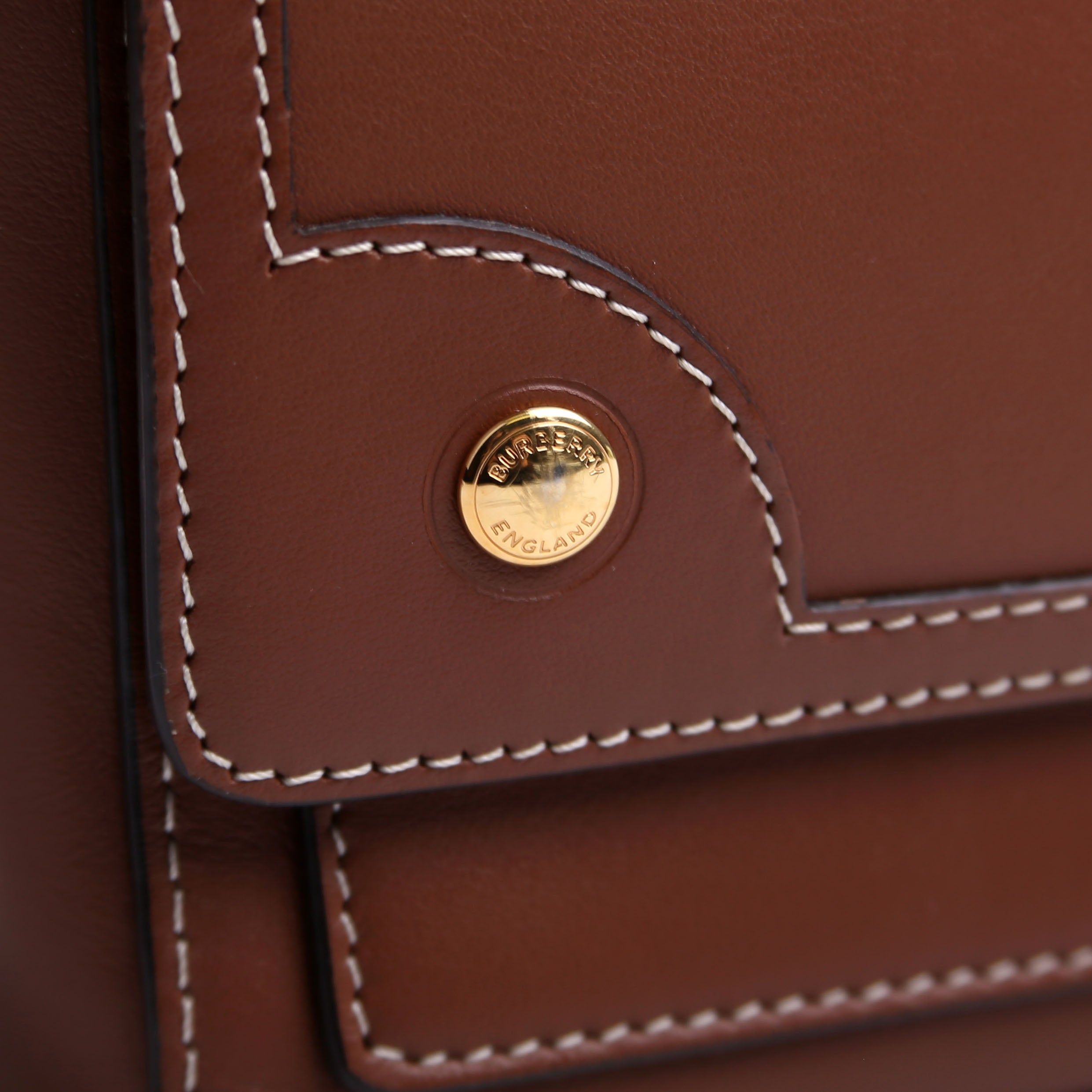 Note Crossbody Leather Brown