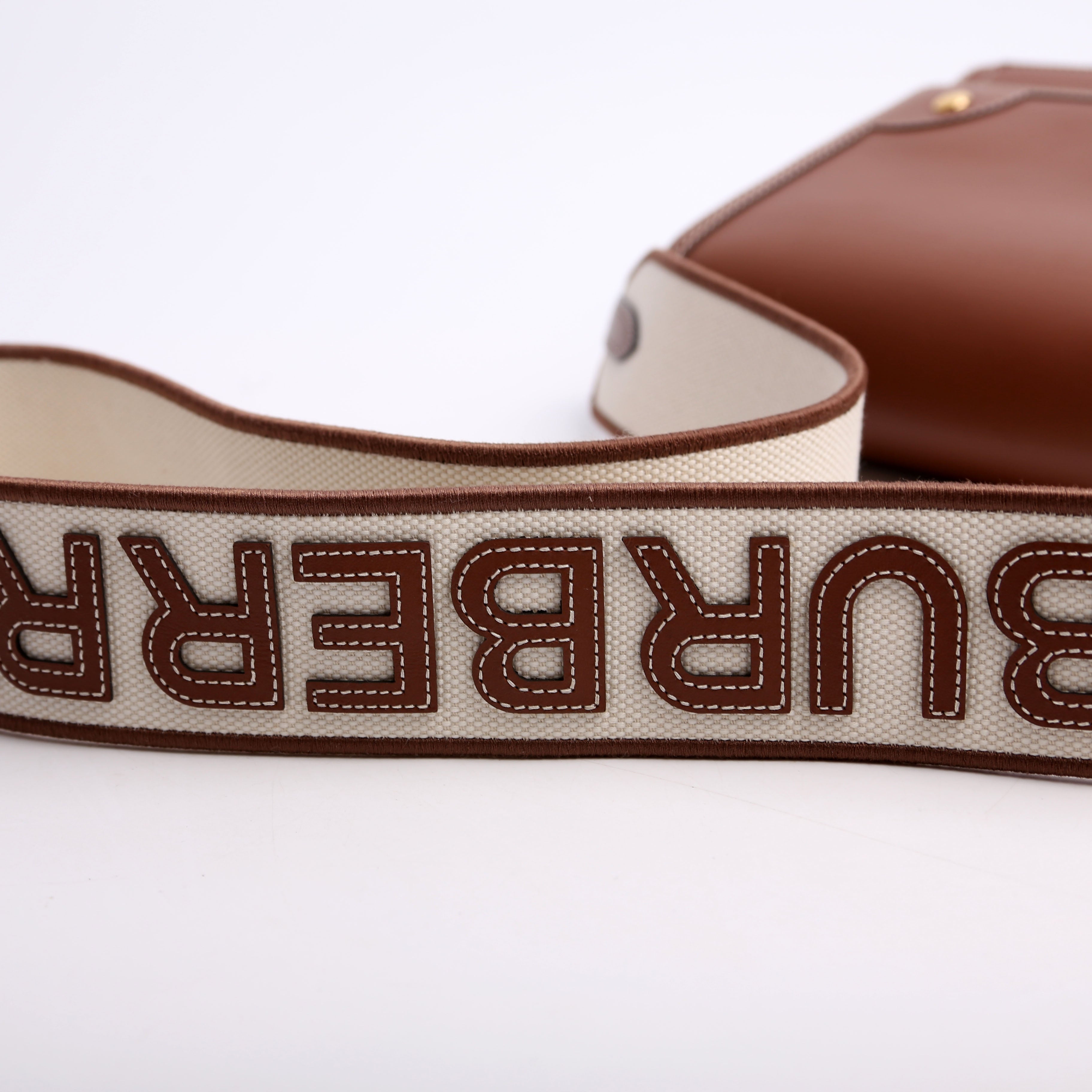 Note Crossbody Leather Brown