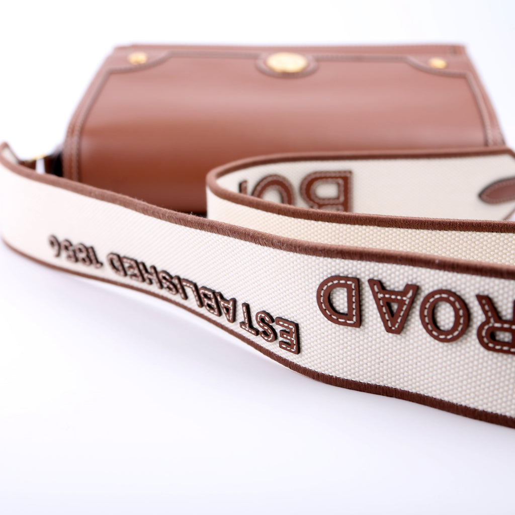 Note Crossbody Leather Brown