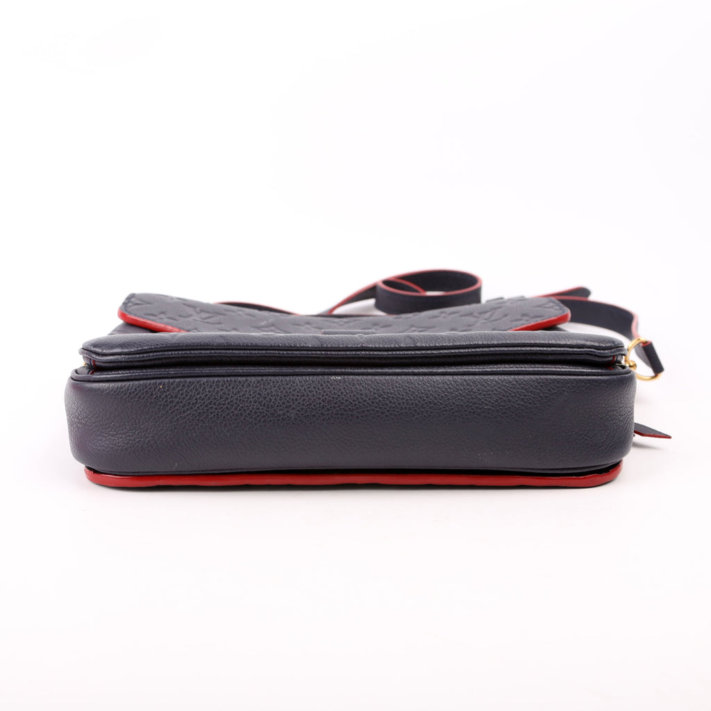 Pochette Metis Empreinte Blue