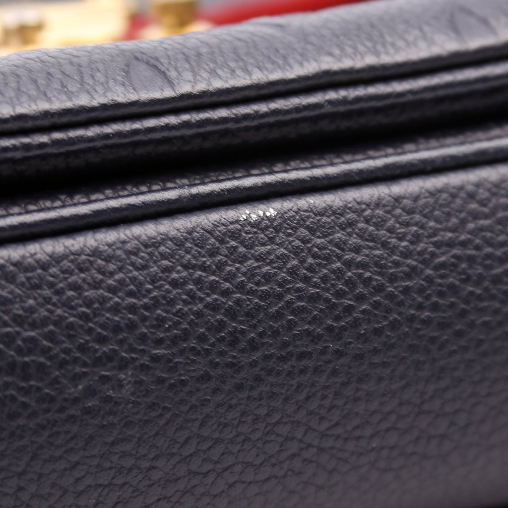 Pochette Metis Empreinte Blue