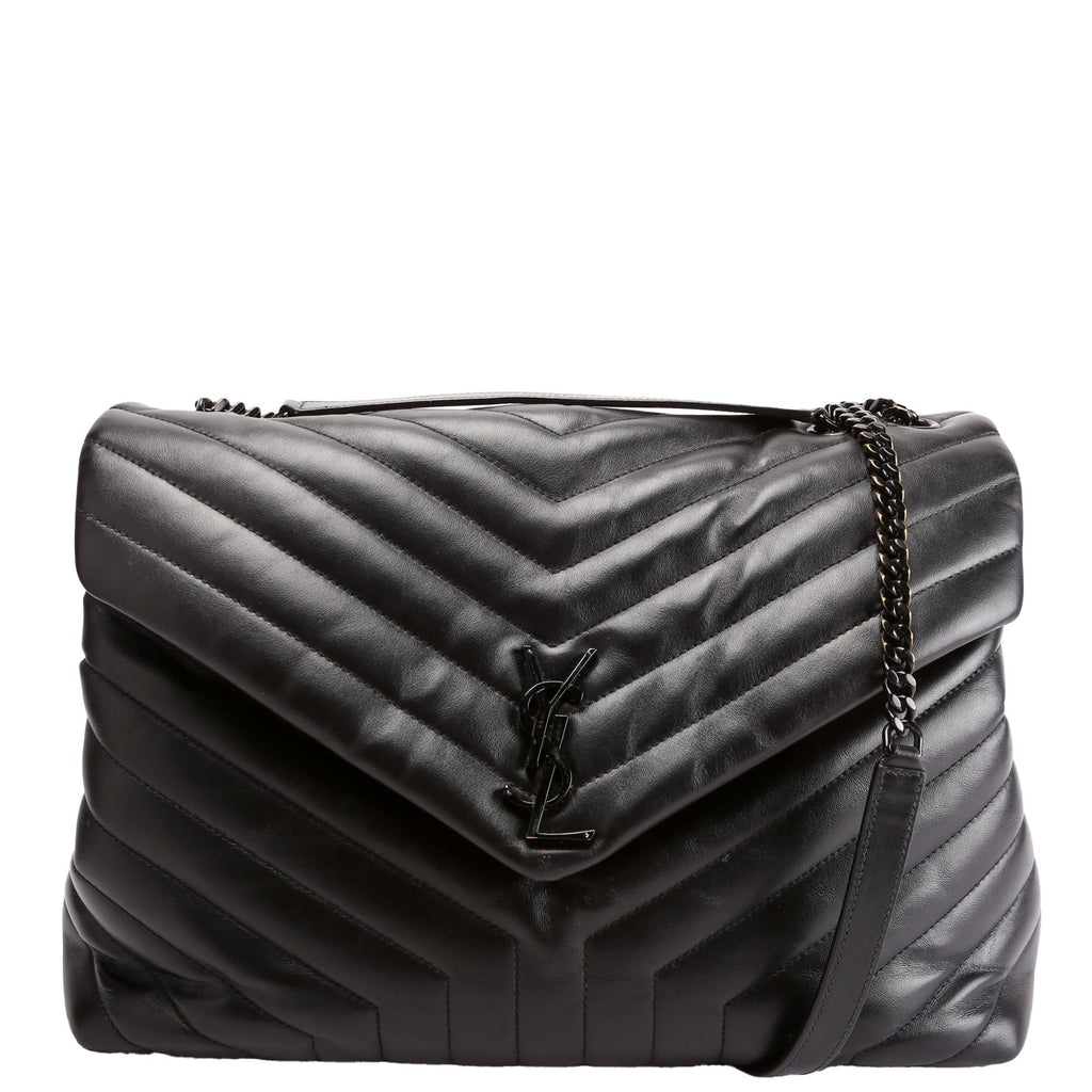 LouLou Satchel Large 574947 Black