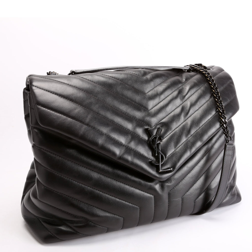 LouLou Satchel Large 574947 Black