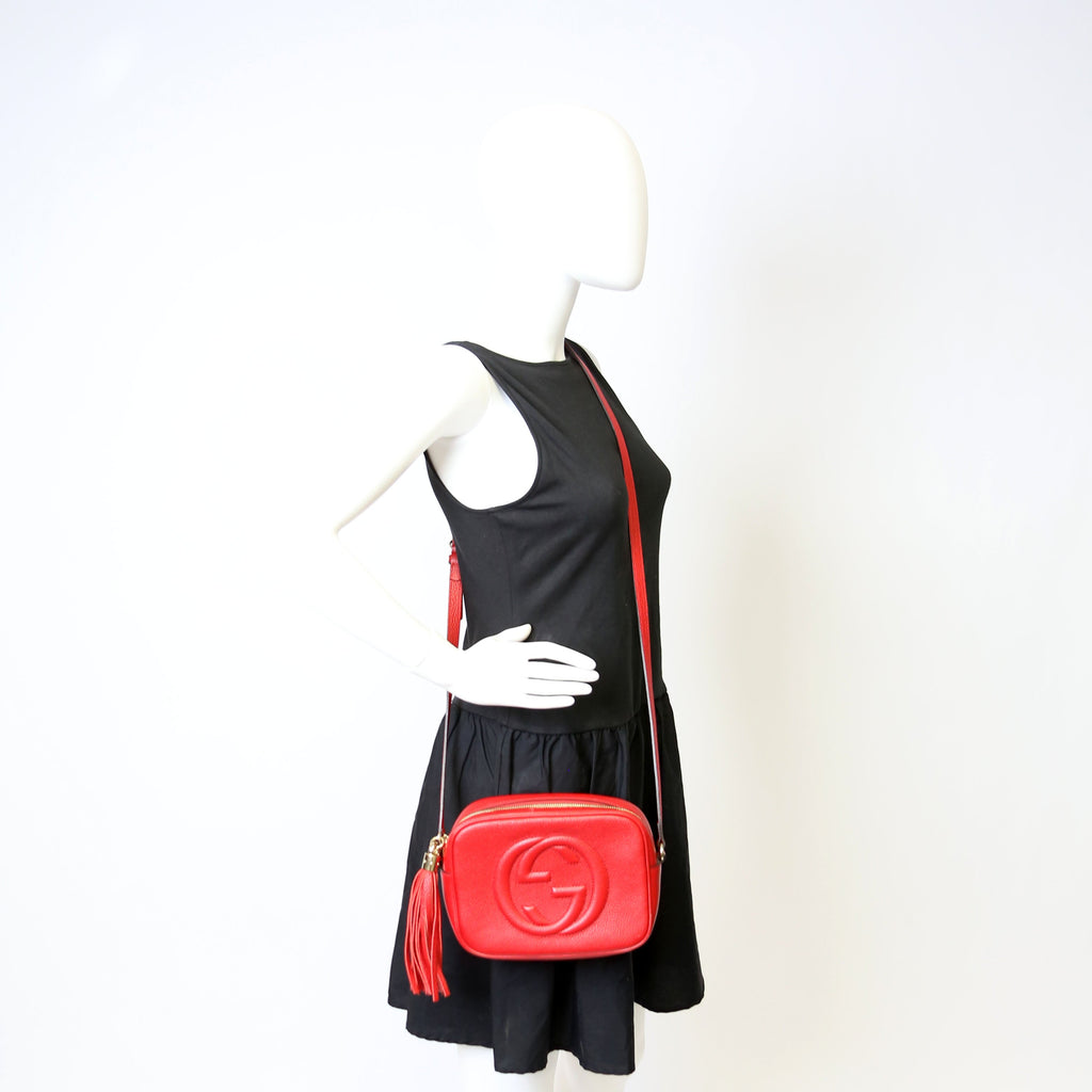 308364 Soho Disco Crossbody Red
