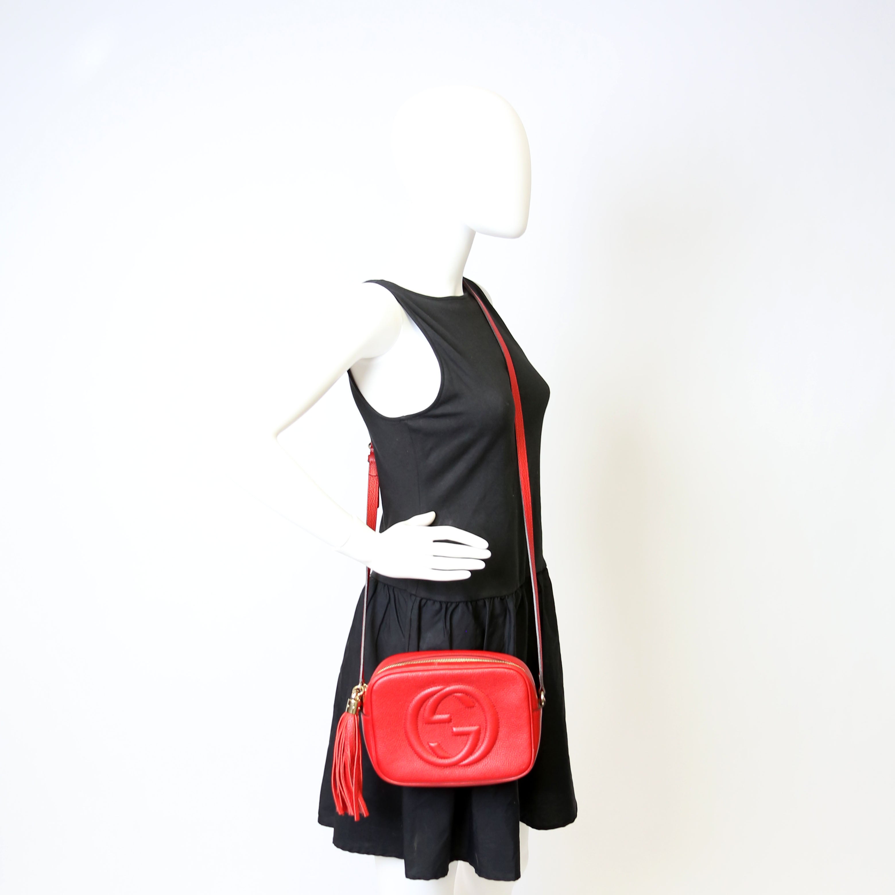 308364 Soho Disco Crossbody Red