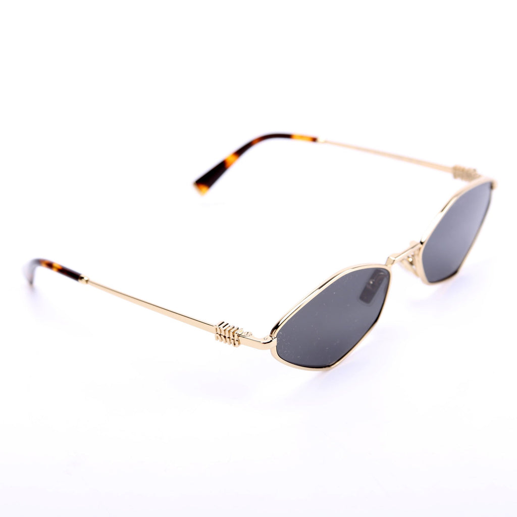 SMU56Z Cat Eye Sunglasses Gold/Brown