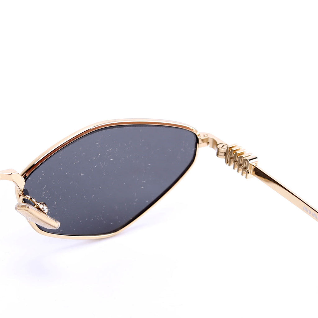 SMU56Z Cat Eye Sunglasses Gold/Brown