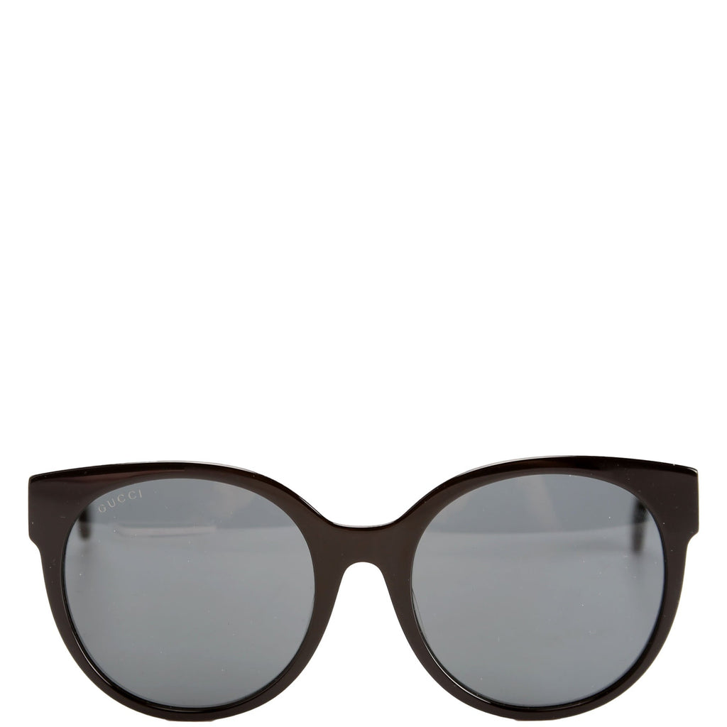 GG0035SAN Round Sunglasses Black